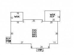 598 Walnut St, Newton, MA 02460 floor plan