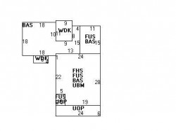 16 Braeland Ave, Newton, MA 02459 floor plan