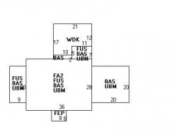 829 Chestnut St, Newton, MA 02468 floor plan