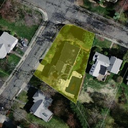 31 Broken Tree Rd, Newton, MA 02459 aerial view