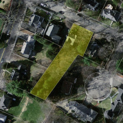 19 Howe Rd, Newton, MA 02459 aerial view