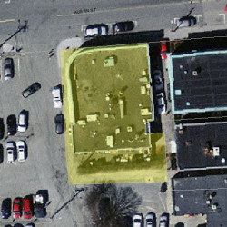 12 Austin St, Newton, MA 02460 aerial view