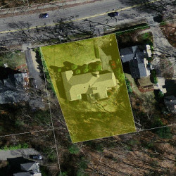 558 Beacon St, Newton, MA 02459 aerial view
