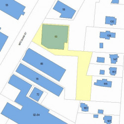 60 Needham St, Newton, MA 02461 plot plan