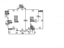 173 Oakleigh Rd, Newton, MA 02458 floor plan