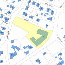 141 Grove St, Newton, MA 02466 plot plan