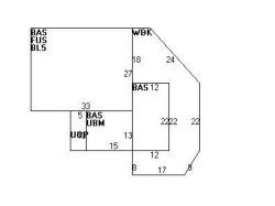 88 Claremont St, Newton, MA 02458 floor plan