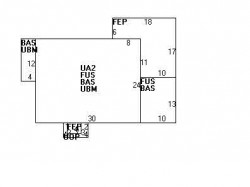 156 Melrose St, Newton, MA 02466 floor plan