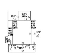 85 Homer St, Newton, MA 02459 floor plan