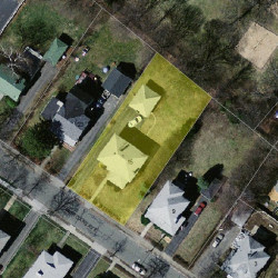 15 Fair Oaks Ave, Newton, MA 02460 aerial view