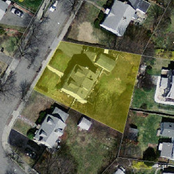 40 Dearborn St, Newton, MA 02465 aerial view