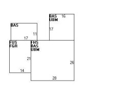 23 Marion St, Newton, MA 02465 floor plan