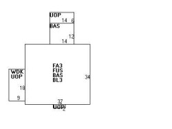224 Quinobequin Rd, Newton, MA 02468 floor plan