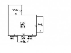 17 Charlotte Rd, Newton, MA 02459 floor plan