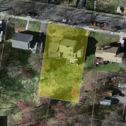 18 Kendall Rd, Newton, MA 02459 aerial view