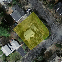 80 Crehore Dr, Newton, MA 02462 aerial view
