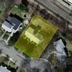 94 Longfellow Rd, Newton, MA 02462 aerial view