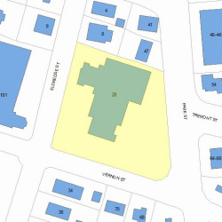 20 Eldredge St, Newton, MA 02458 plot plan