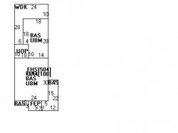 67 Bourne St, Newton, MA 02466 floor plan