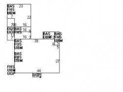 168 Hobart Rd, Newton, MA 02459 floor plan