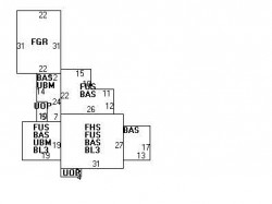 225 Arnold Rd, Newton, MA 02459 floor plan
