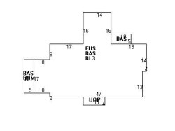 95 Waltham St, Newton, MA 02465 floor plan