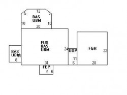 128 Woodward St, Newton, MA 02461 floor plan