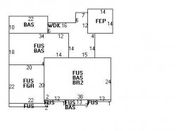 10 Brandeis Cir, Newton, MA 02459 floor plan