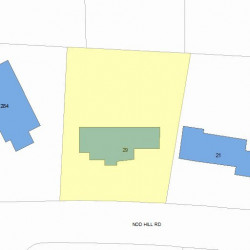 29 Nod Hill Rd, Newton, MA 02461 plot plan