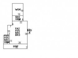 207 Lincoln St, Newton, MA 02461 floor plan