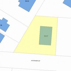 55 Jaconnet St, Newton, MA 02461 plot plan