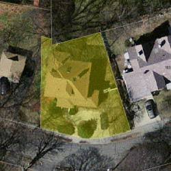 15 Page Rd, Newton, MA 02460 aerial view