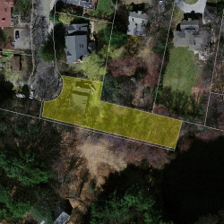 22 Malvern Ter, Newton, MA 02466 aerial view