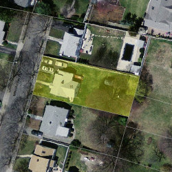 15 Manhattan Ter, Newton, MA 02465 aerial view