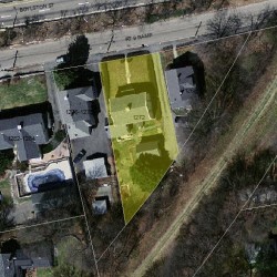 1272 Boylston St, Newton, MA 02461 aerial view