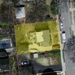 15 Owatonna St, Newton, MA 02466 aerial view