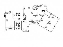 60 Howland Rd, Newton, MA 02465 floor plan