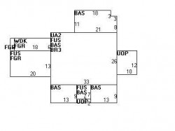 15 Bernard Ln, Newton, MA 02468 floor plan