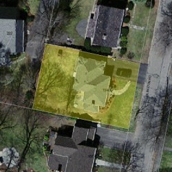 194 Islington Rd, Newton, MA 02466 aerial view