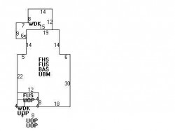 19 Warwick Rd, Newton, MA 02465 floor plan