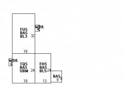 70 Garland Rd, Newton, MA 02459 floor plan