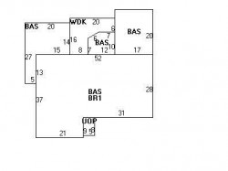 45 Sevland Rd, Newton, MA 02459 floor plan