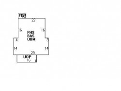 17 Gardner St, Newton, MA 02458 floor plan