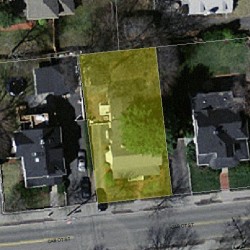 355 Cabot St, Newton, MA 02460 aerial view