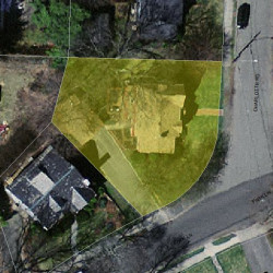 4 Charlotte Rd, Newton, MA 02459 aerial view
