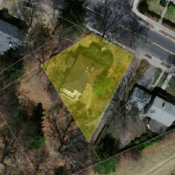 136 Woodward St, Newton, MA 02461 aerial view