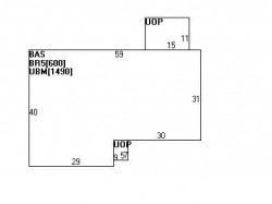 105 Cynthia Rd, Newton, MA 02459 floor plan