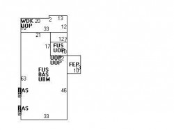 119 Elgin St, Newton, MA 02459 floor plan