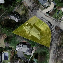 27 Barnstable Rd, Newton, MA 02465 aerial view