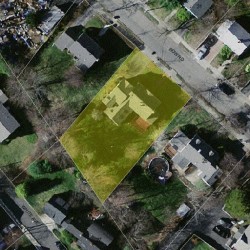 32 Bow Rd, Newton, MA 02459 aerial view